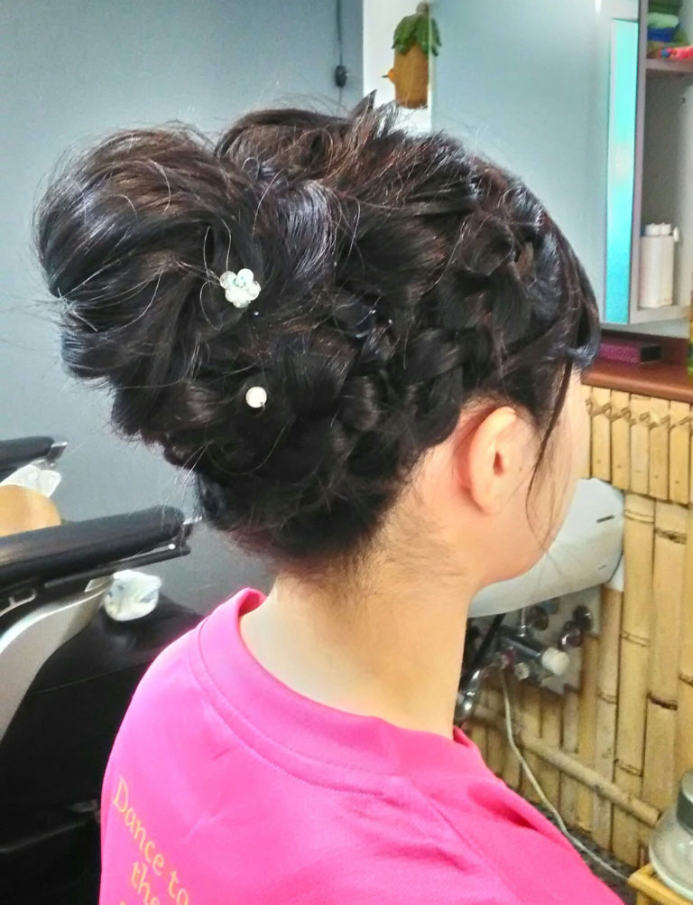 しっかりアレンジヘアセット（１５）